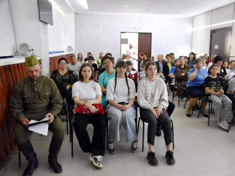 В станице Алексеевской прошло мероприятие, посвященное Году защитника Отечества и 80-летию Великой Победы!