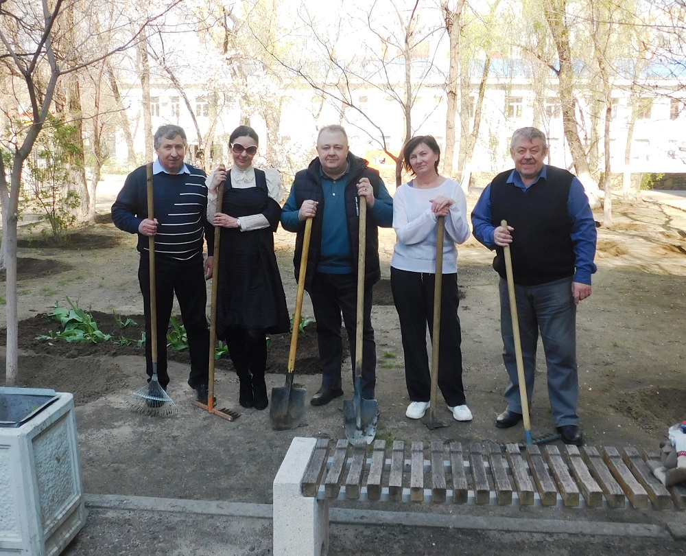 Важный элемент корпоративной культуры Регионального отделения ДОСААФ России Волгоградской области – Субботник!