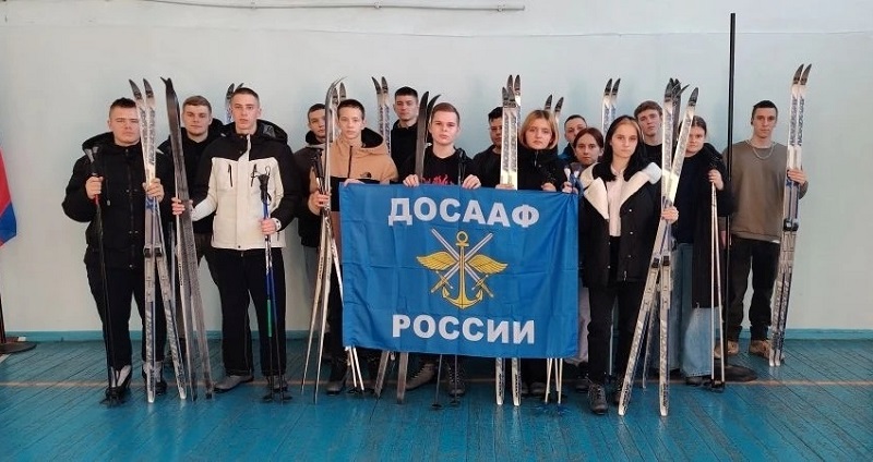 «ДОСААФовская лыжня – 2026» прошла во Фроловском районе