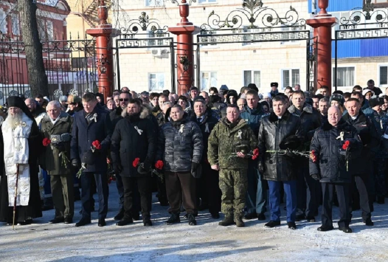 Торжественное мероприятие, посвященное 83-годовщине разгрома немецко-фашистских войск под Сталинградом